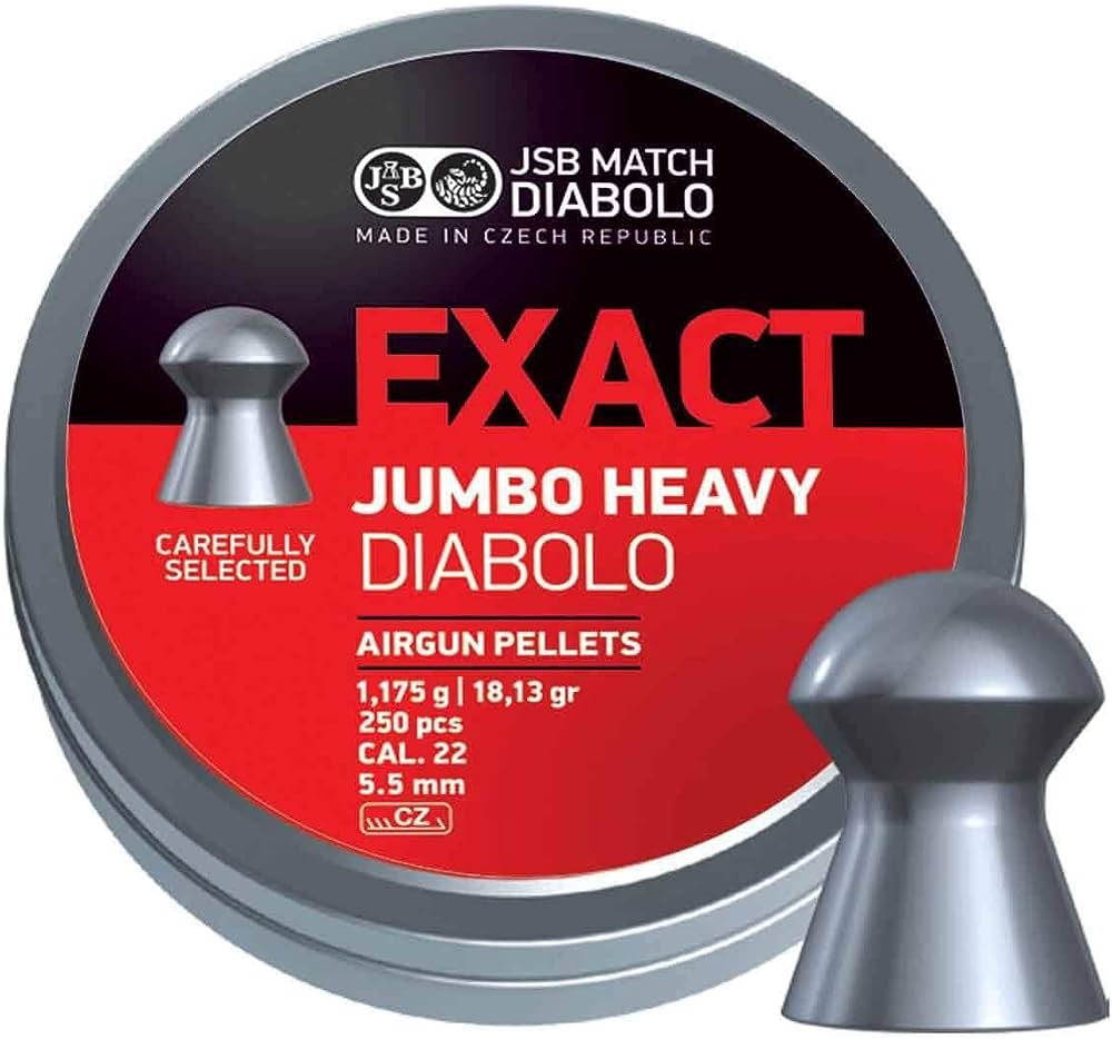diabolos jsb exact jumbo heavy 22 x 250 1813gr