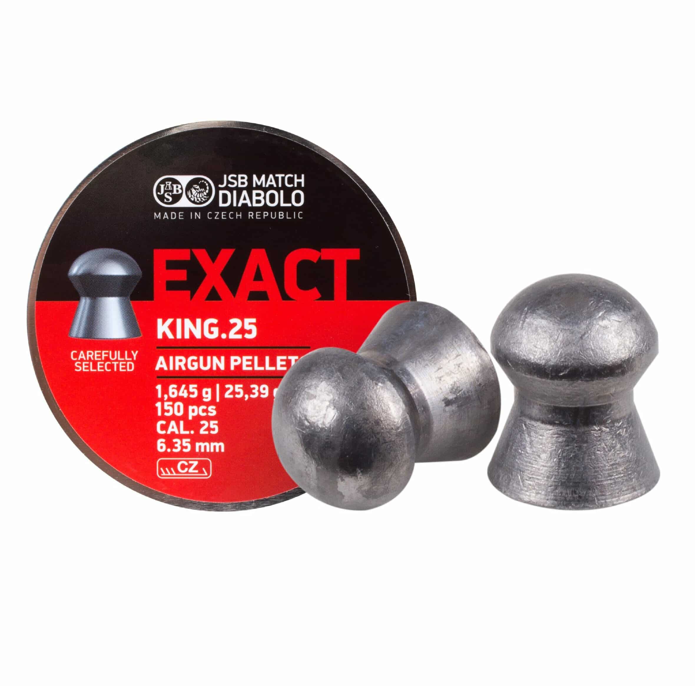 diabolos jsb match exact king 25 x 150 2539 gr